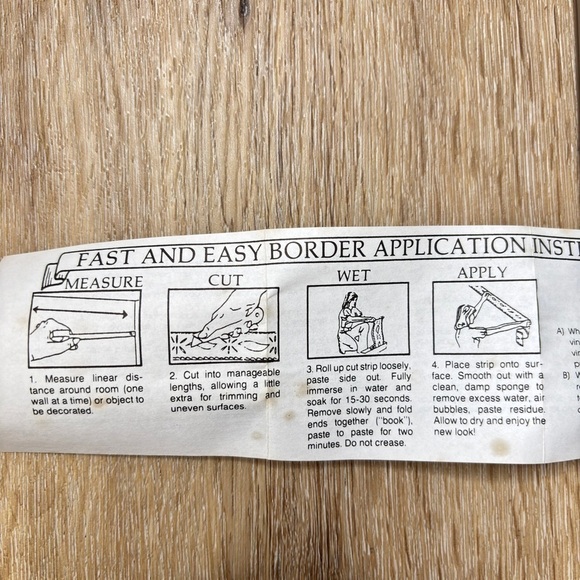 VTG Traditional English Garden Floral Herbs Wallpaper Border 5 YD X 7"  4 Rolls - Picture 11 of 16